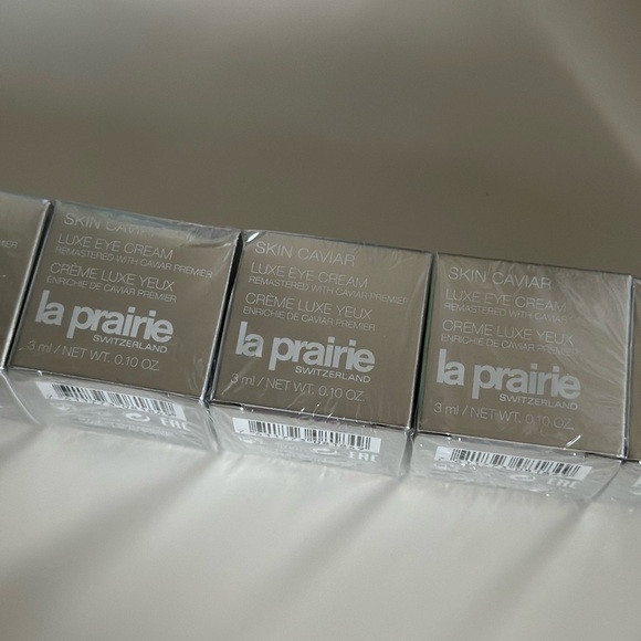 NEW 5xLa Prairie SKIN CAVIAR LUXE EYE CREAM LIFTING AND FIRMING EYE CREAM 3ML - Picture 4 of 5